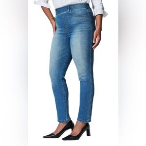 Spanx Ankle Straight Leg Jeans, Size 1X
